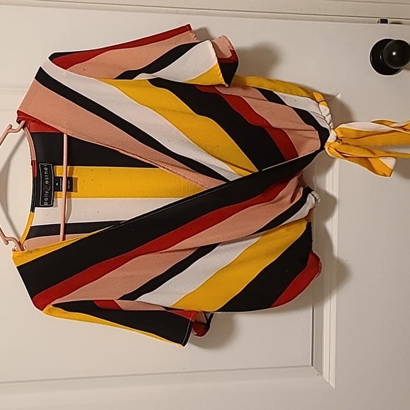 Polly & Esther Tops - Colorful Top